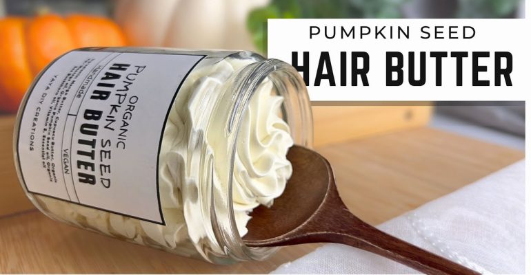 How to make pumpkin hair butter